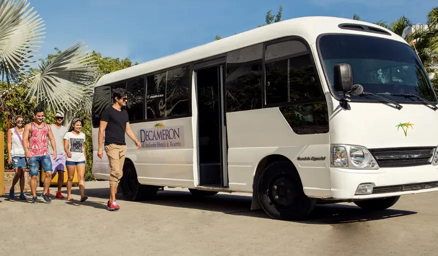 Transporte Listo: Hoteles en el Caribe + Transporte Terrestre Hoteles Decameron